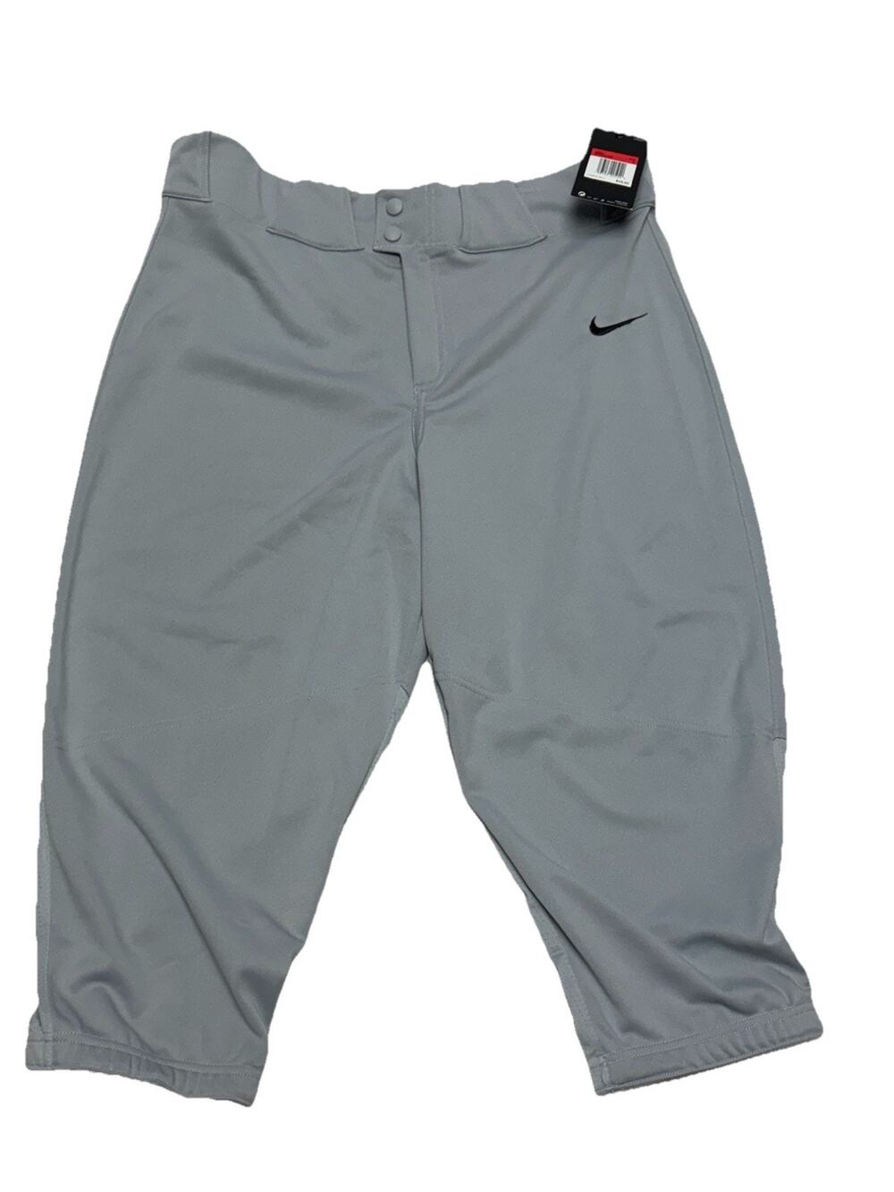 Nike Baseball Pants Vapor Select High Waist Knicker Mens Medium Grey BQ5400-052